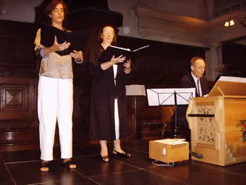 Leenke de Lege, Gloria-Jeanne de Meyer en Erik Visser