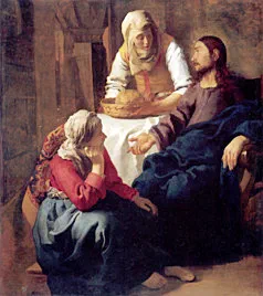 Martha en Maria en Jezus