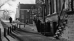 Opening van de fototentoonstelling Wintergezichten in Amsterdam van Marie-Jeanne van Hövell tot Westerflier
