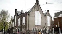 Studentenkerk, zondagmiddag aan het Spui
