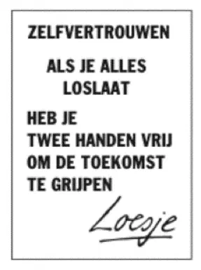 Afscheid en vertrouwen