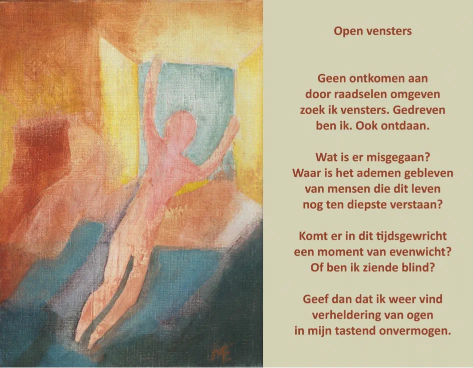 Blog 16 ‘Het verlangen geraakt te worden’- bijdrage van Mieke van den Berg