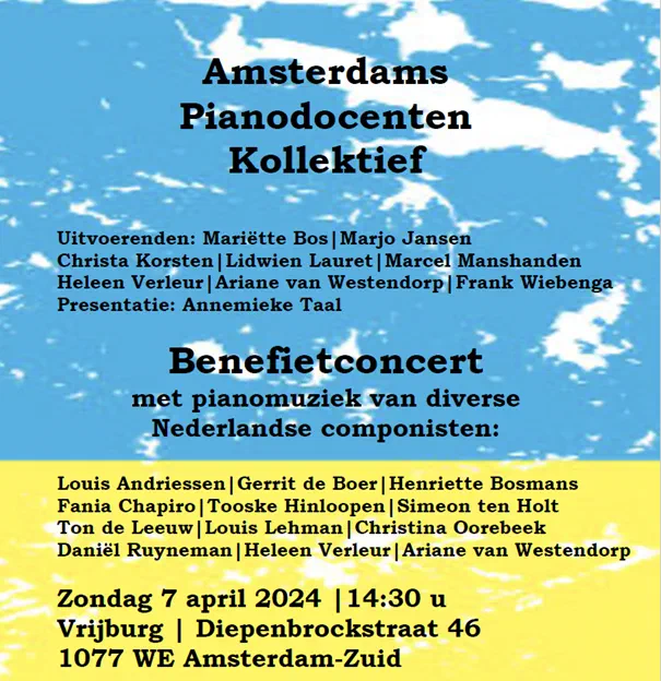 Benefiet concert Oekraïne