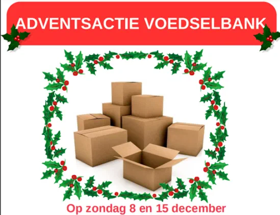 Adventsactie Voedselbank 8 & 15 december